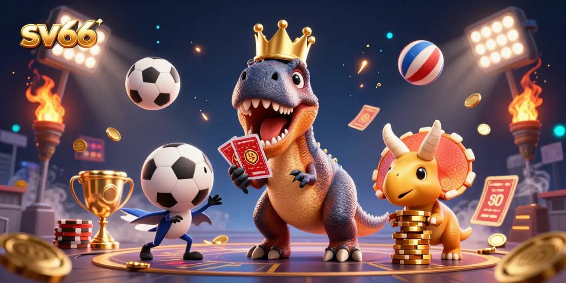 Experience thrilling games at sv66 with vibrant visuals and 3D characters in action.