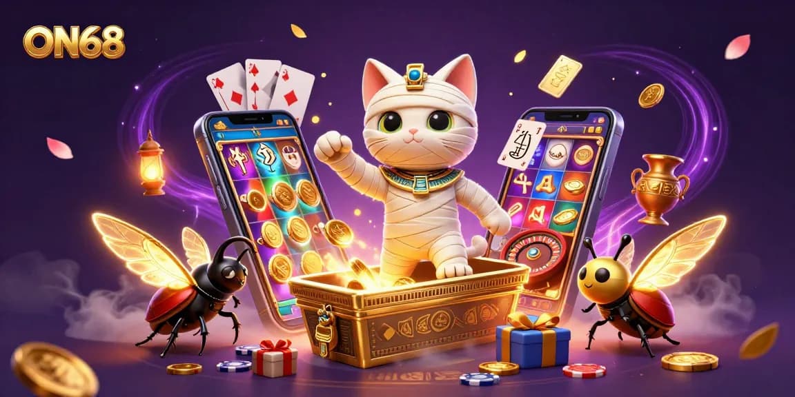Experience the exciting world of ON68 with new adventures from the casino!