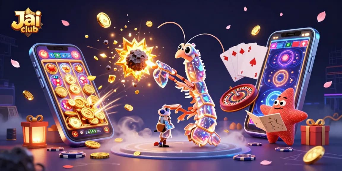 Jai club boosts your gambling excitement with a galactic theme and thrilling game elements.