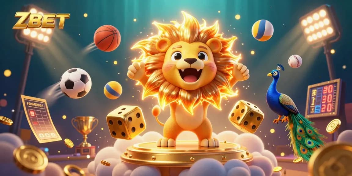 Experience thrilling gameplay at ZBET with dynamic characters and vibrant casino elements.