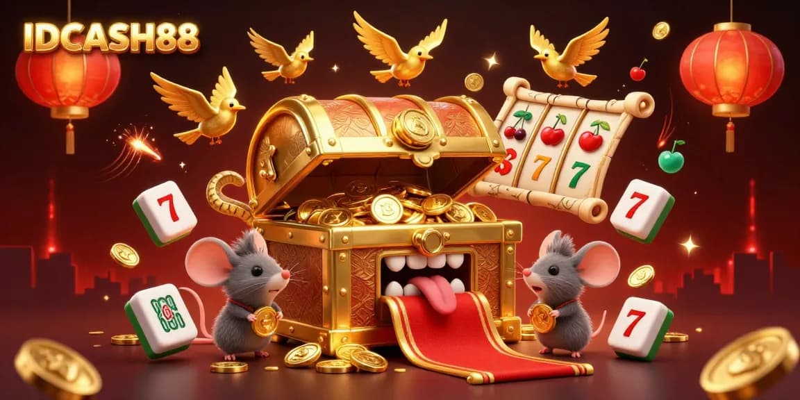 Engage with IDCASH88's vibrant casino scene featuring dynamic slot game elements.