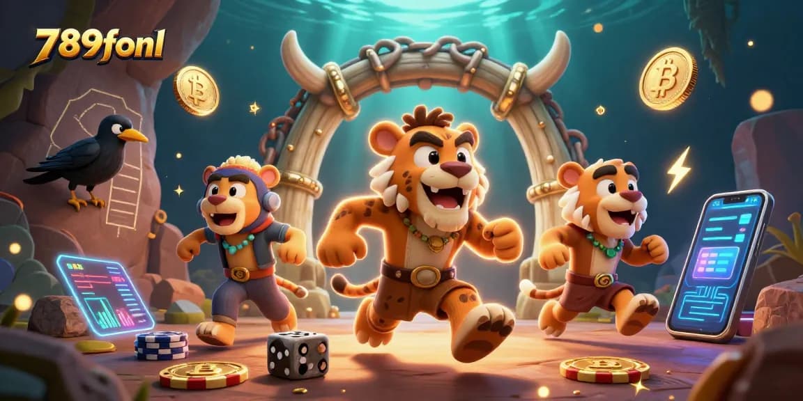 Join the fun at 789fonl, where players experience the thrill of a prehistoric casino adventure!