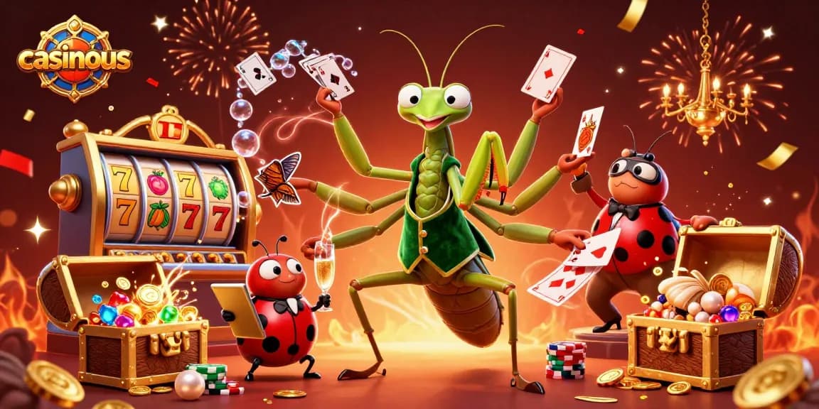 Win big at casinous while enjoying a vibrant online casino environment.