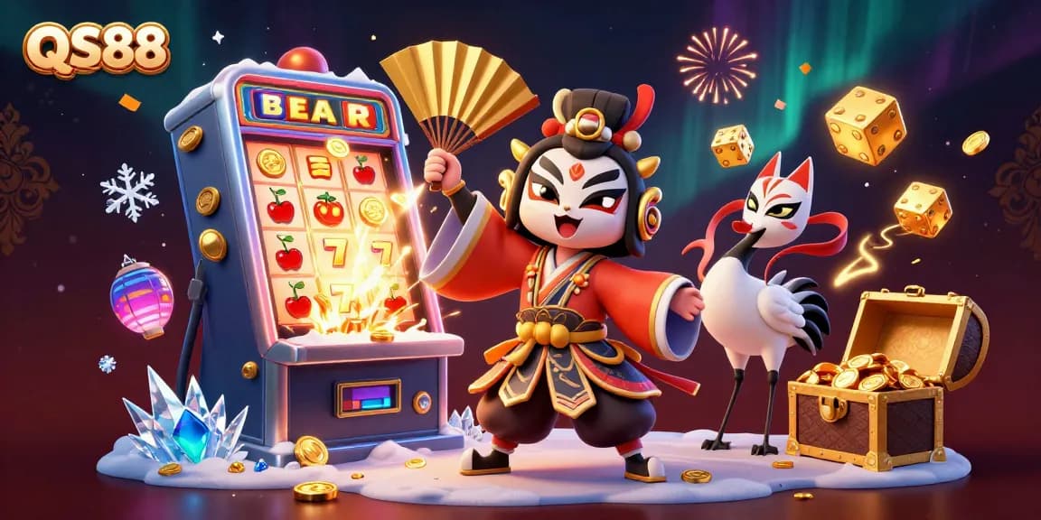 Experience thrilling gameplay at QS88 with dazzling symbols, vibrant characters, and rich rewards.