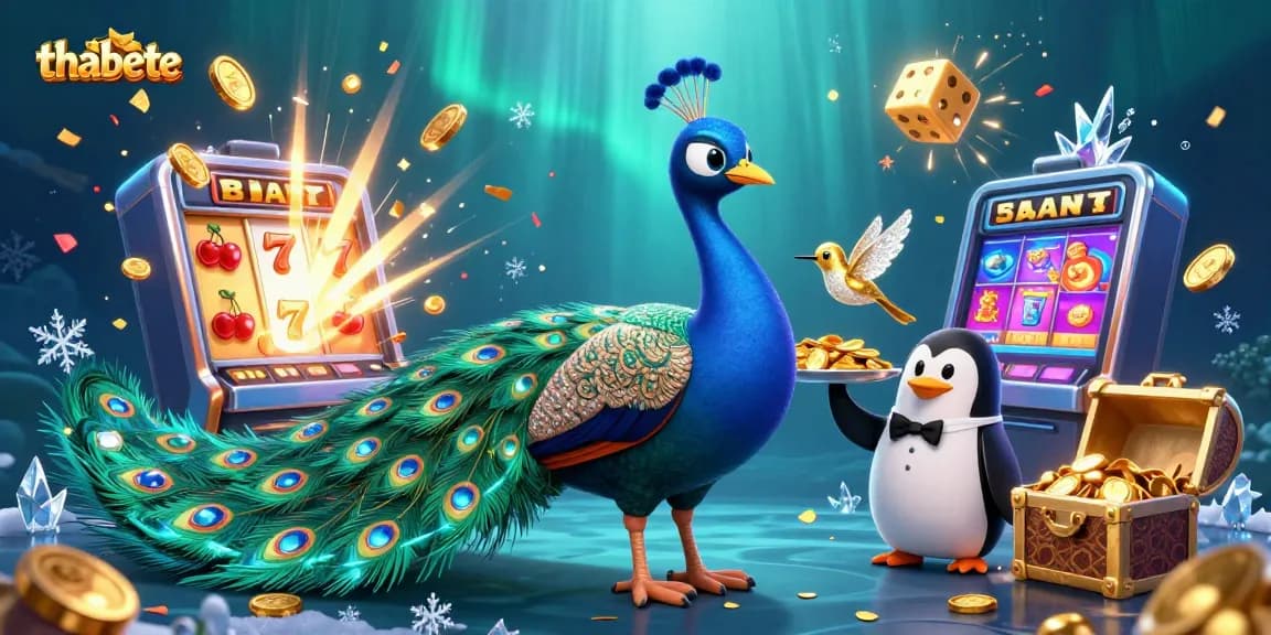 Experience thrilling gameplay at thabete with vibrant casino elements and a magical atmosphere.