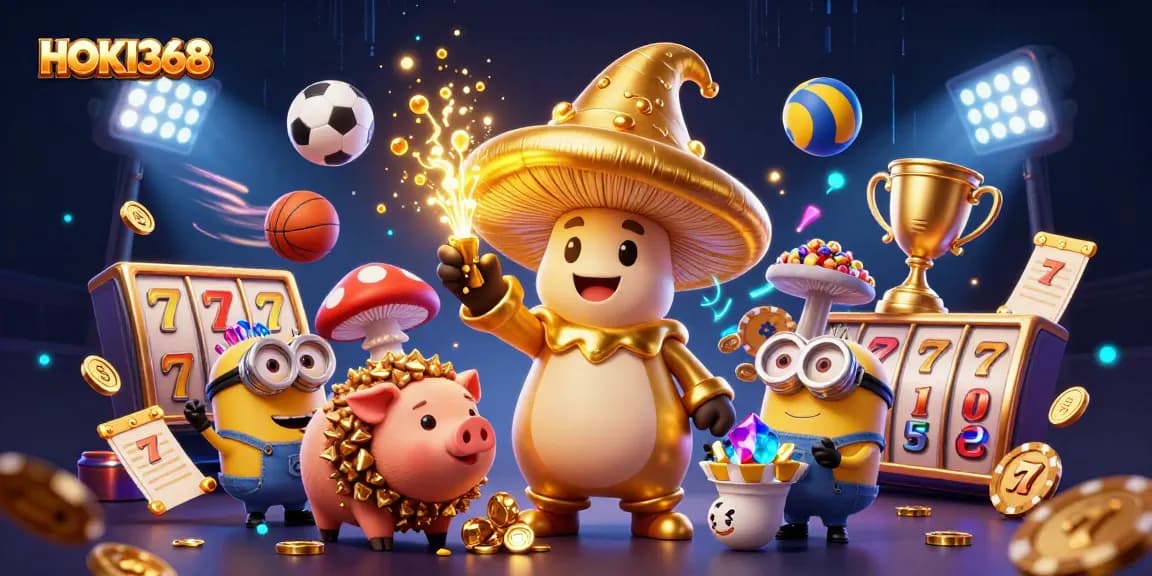 Engage in thrilling adventures with HOKI368's dazzling casino scenes filled with wizardry and treasures.