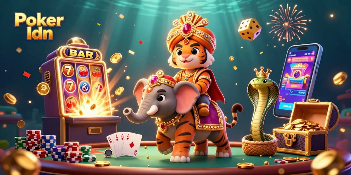 Play engaging Poker Idn games with exciting interactions and vibrant casino elements.