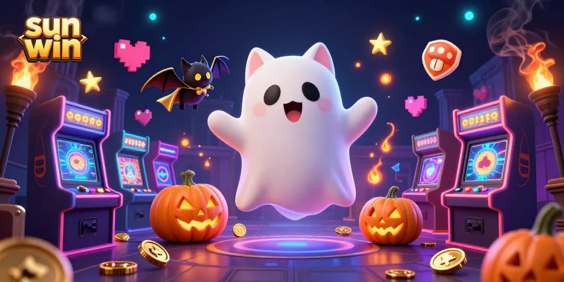 Experience the thrill of sun win with our ghost cat in a magical casino adventure.