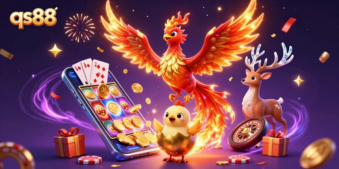 Experience the excitement of qs88, where golden coins fly as you enjoy spinning reels and winning jackpots.