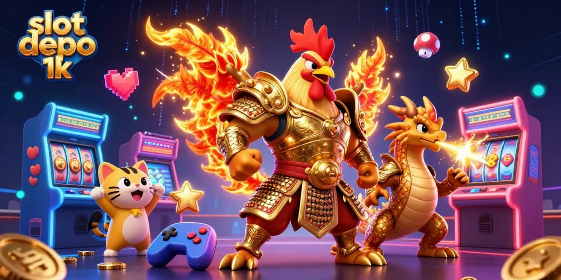 Menangkan slot depo 1k dan nikmati keseruan bermain dengan sistem permainan gacor yang mudah