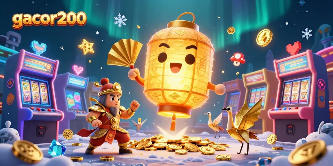 Menangkan jackpot di gacor200 dengan slot online terbaik dan karakter terpesona.