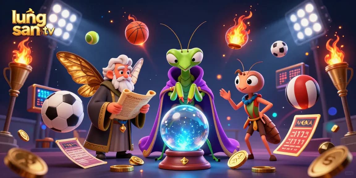 Bet on exciting matches with lương sơn tv, featuring dynamic balls and vibrant betting elements.