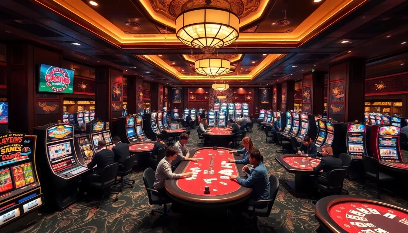 การเล่น SBOBET ที่คาสิโนที่มีบรรยากาศหรูหราและต้องตาเป็นเอกลักษณ์