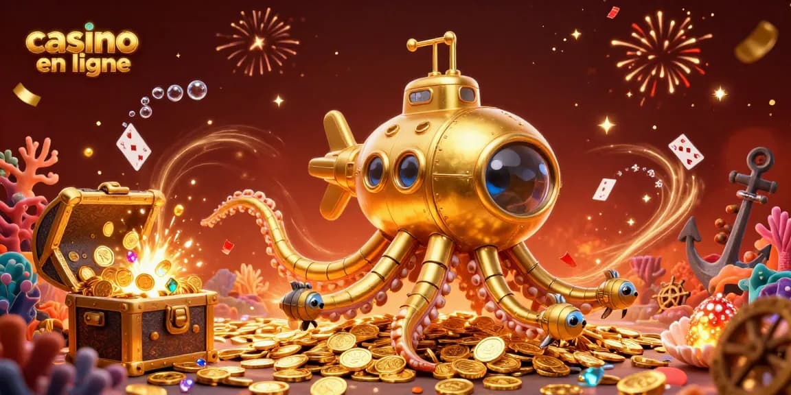 Gagnez des jackpots avec notre illustration captivante de casino en ligne.