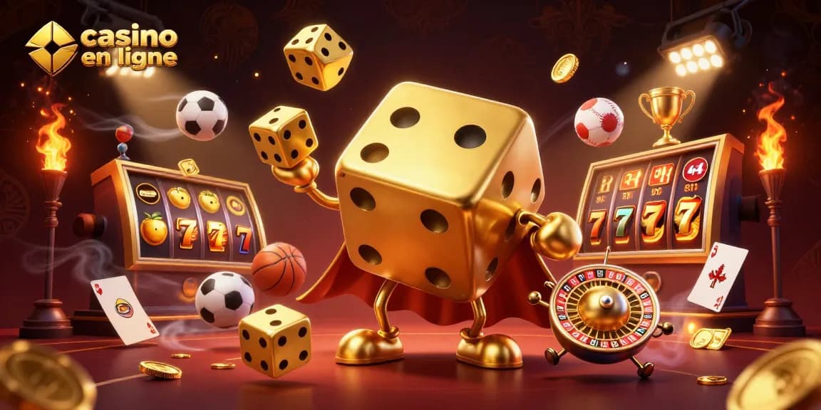 Casino en ligne : Gagnez avec des dés dorés, un parcours dynamique et des éléments riches.