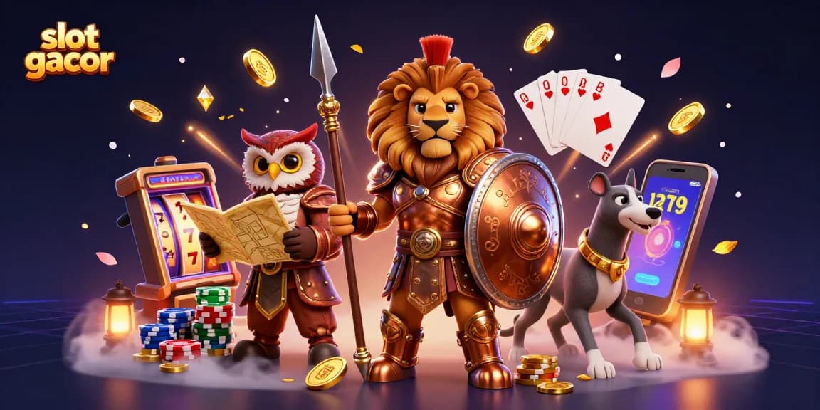 Menangkan slot gacor dengan putaran jackpot maksimal di Gacor180 yang menampilkan karakter dengan elemen permainan menarik.