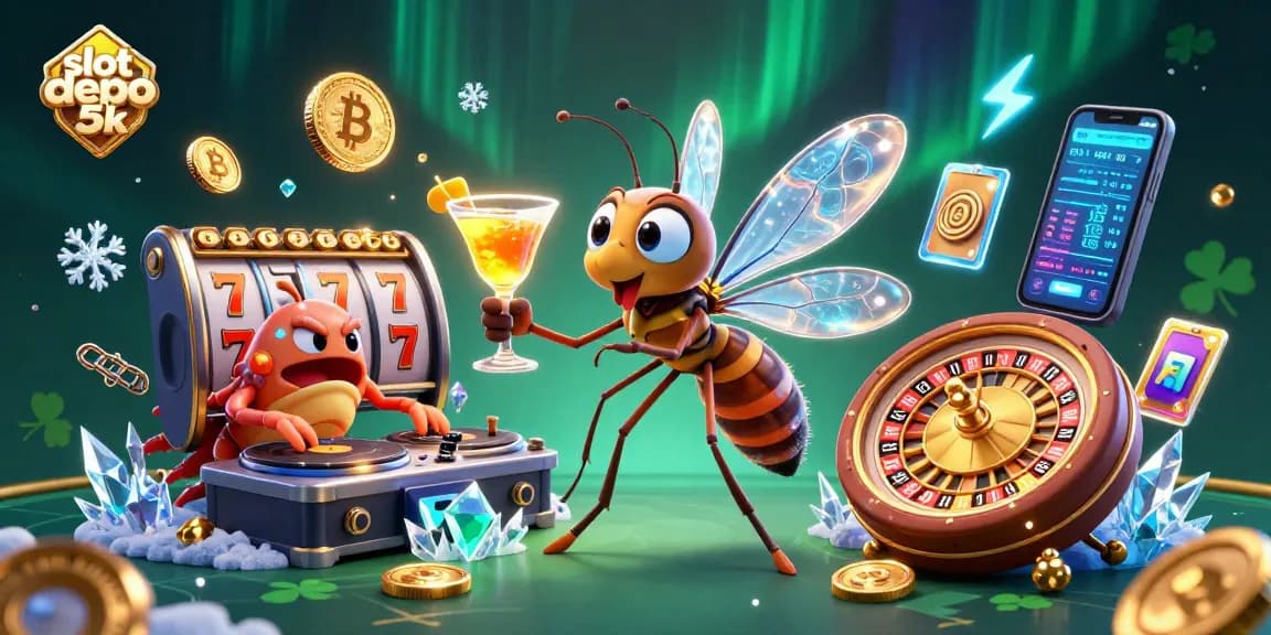 Experience the thrill of winning with slot depo 5k featuring vibrant characters and exciting casino elements