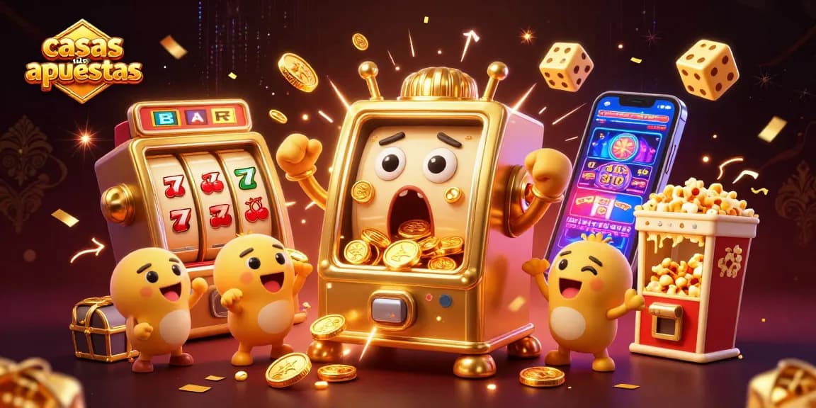 Las casas de apuestas despliegan emociones y sorpresas en un colorido entorno lleno de acción.