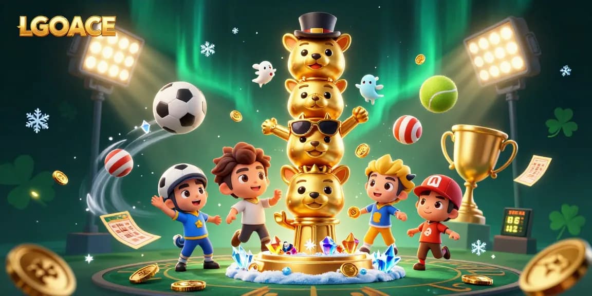 LGOACE brings exciting gameplay with a vibrant totem and dynamic sports betting elements.