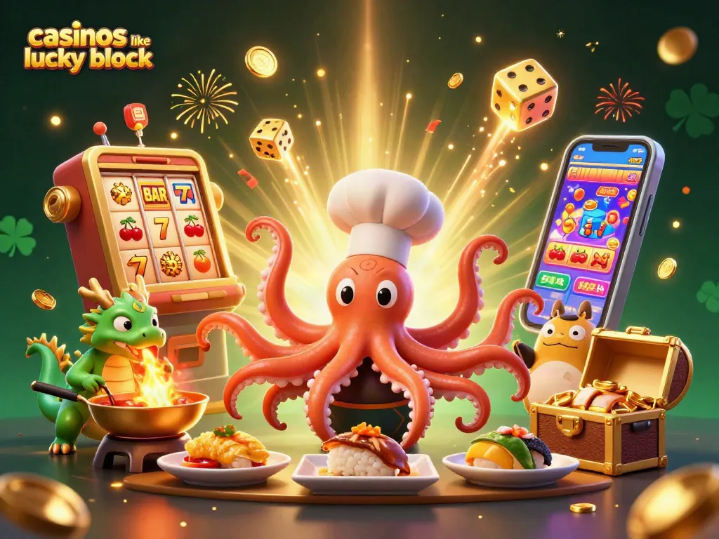 Engage with casinos like lucky block, featuring vibrant characters and exciting casino activities.