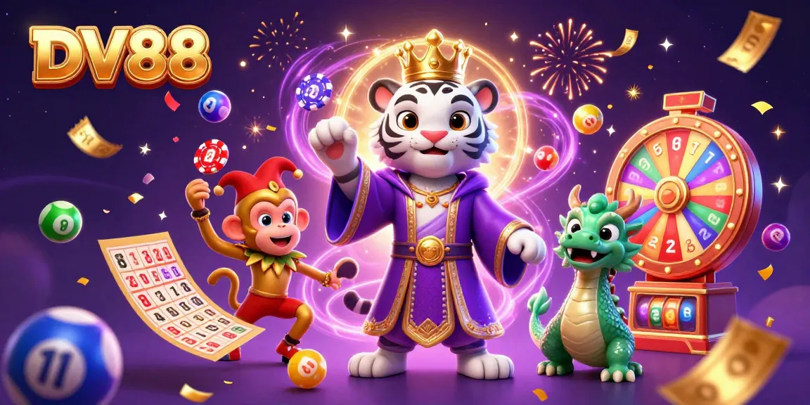 Experience the excitement of DV88 with dynamic games and engaging elements in a vibrant casino setting.