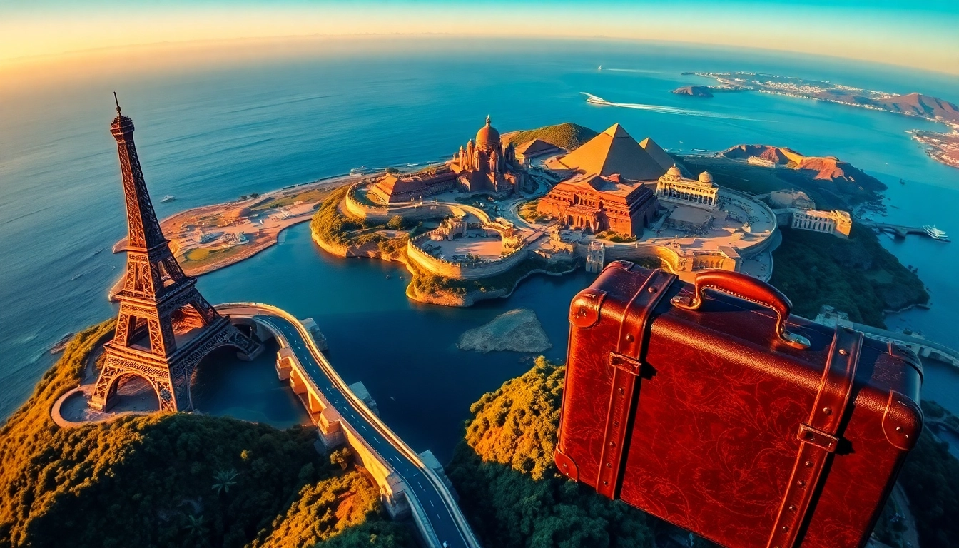 Discover stunning Round the world destinations with iconic landmarks and vibrant landscapes.