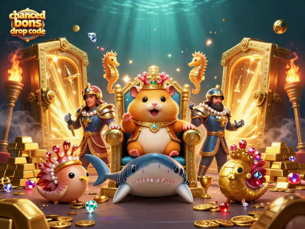 Claim your fortune with the chanced bonus drop code while enjoying this vibrant casino world.