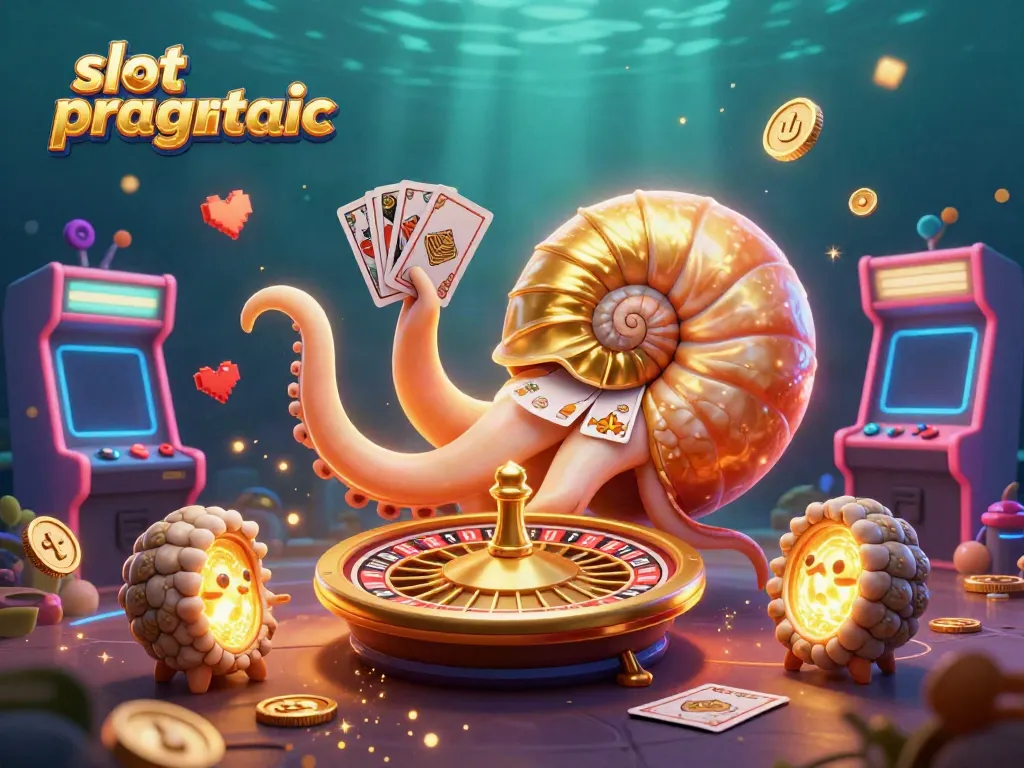 Engage with slot pragmatic gameplay featuring a vibrant 3D nautilus roulette and dynamic game elements.