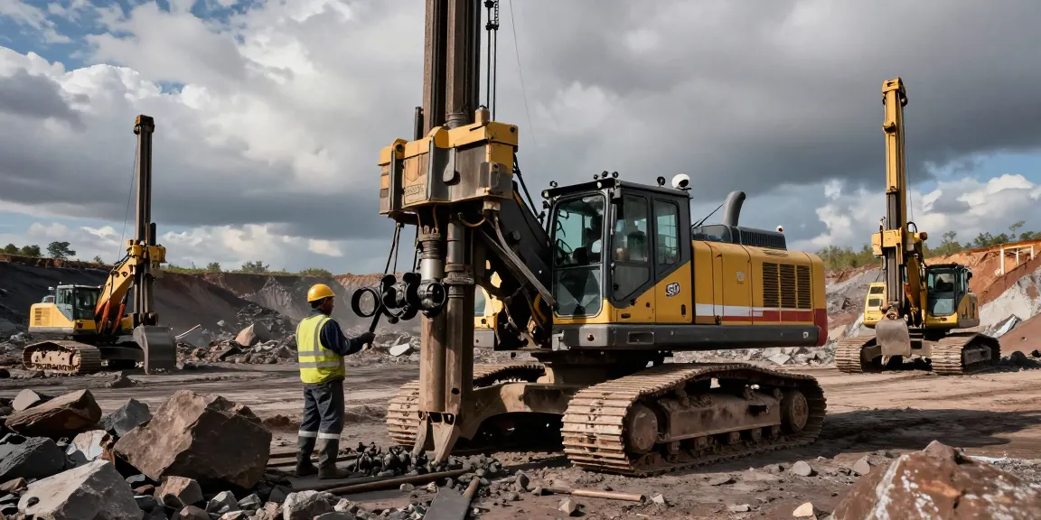 NAGA2000 equipment in action at a gold mining site with skilled operator guiding machinery.