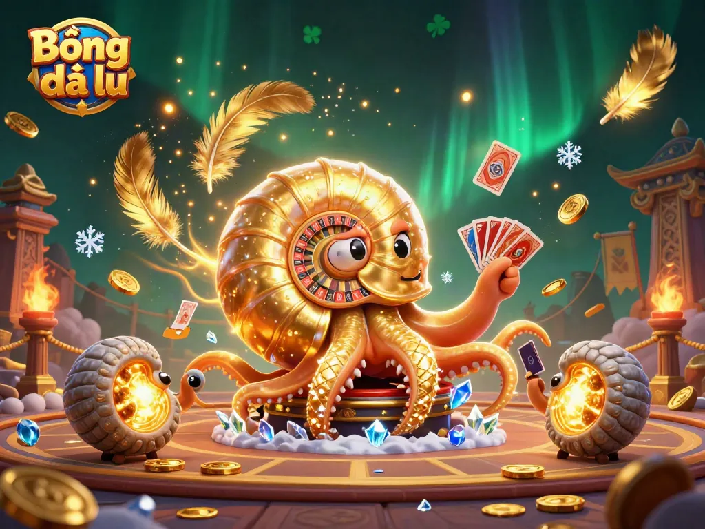 Spin the roulette wheel with Bóng đá lu in an energetic casino scene featuring detailed characters and elements.