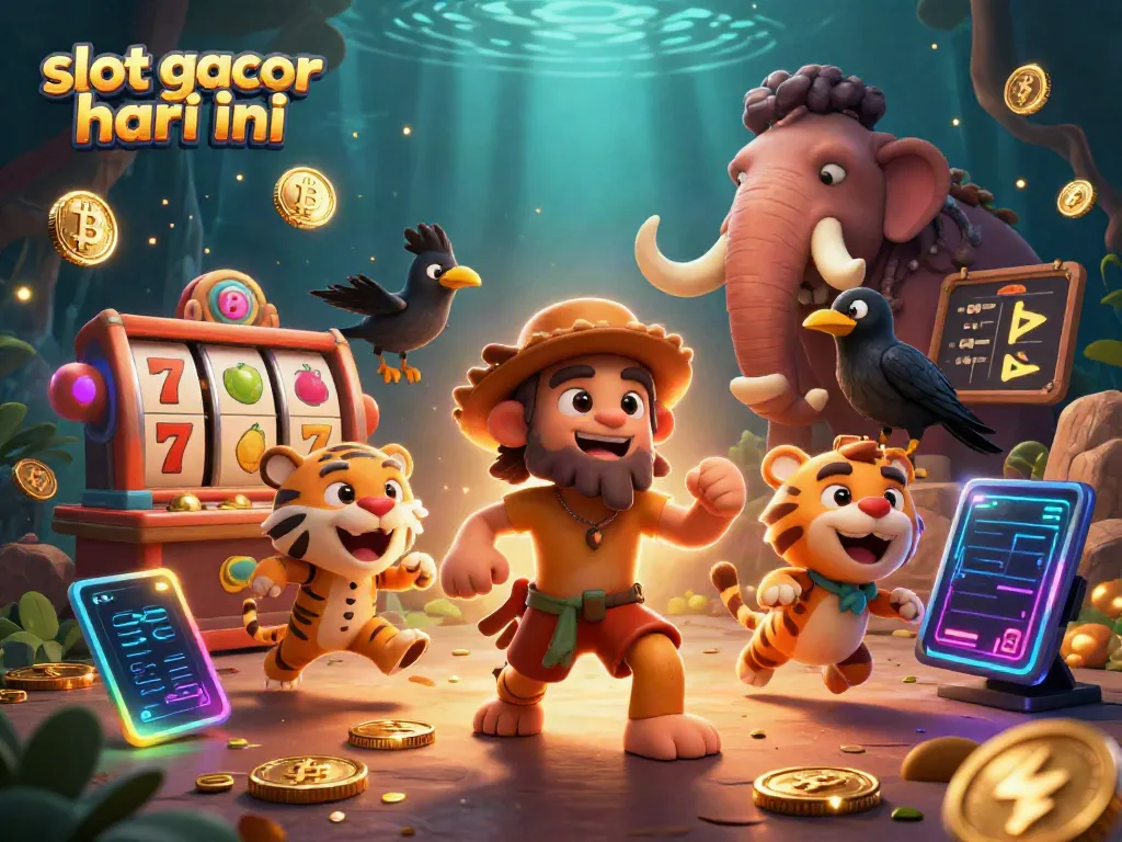 Memain slot gacor hari ini dengan karakter menarik di kasino prasejarah