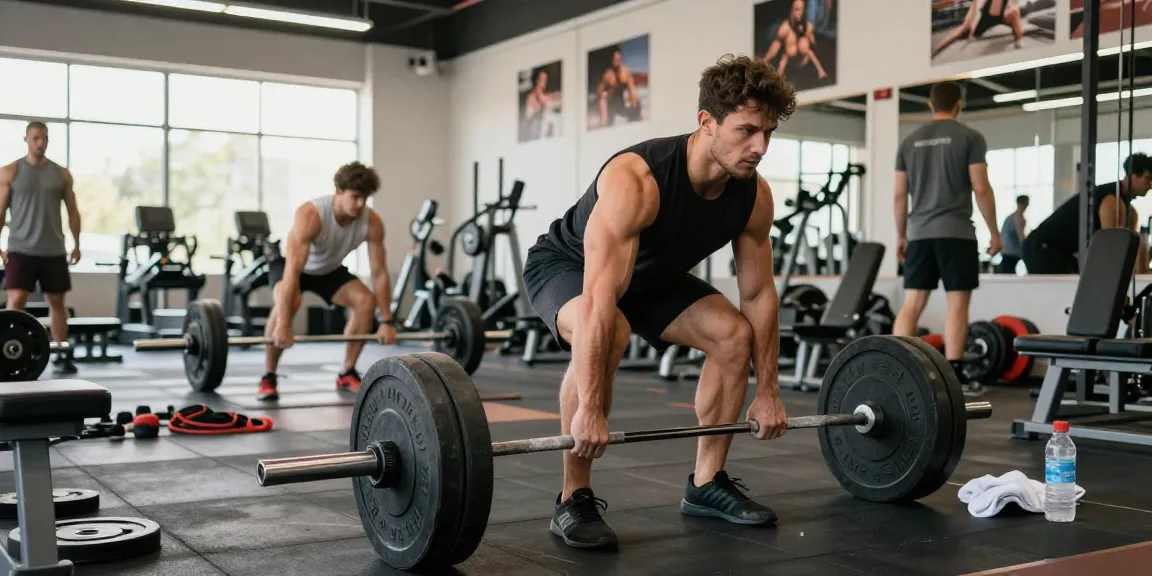Powerful athletic training scene highlighting Prime Pharma Steroids muscle gains.