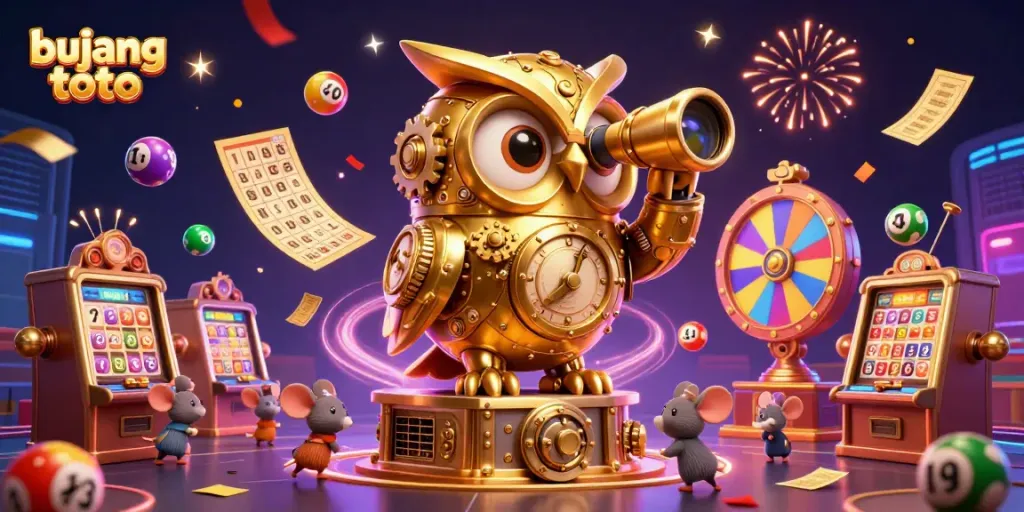 Engage with the vibrant world of bujang toto, where cartoon characters celebrate casino fun with dynamic games and lively elements.