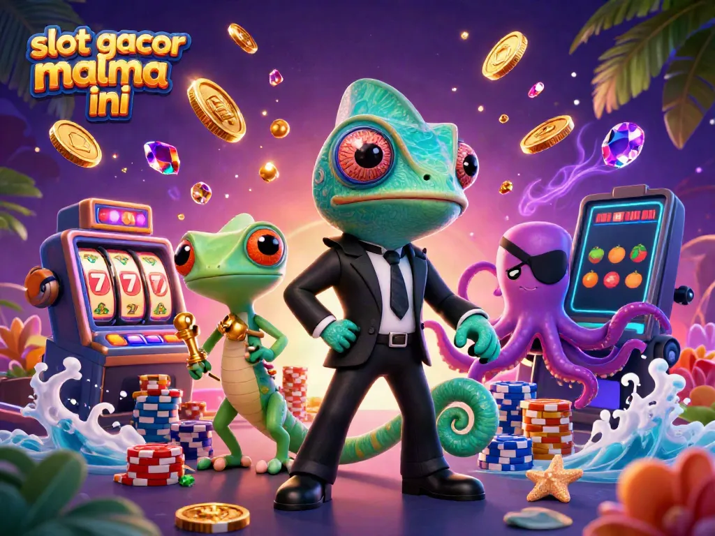 Experience the thrill of slot gacor malma ini with thrilling characters and casino elements in vivid 3D action.