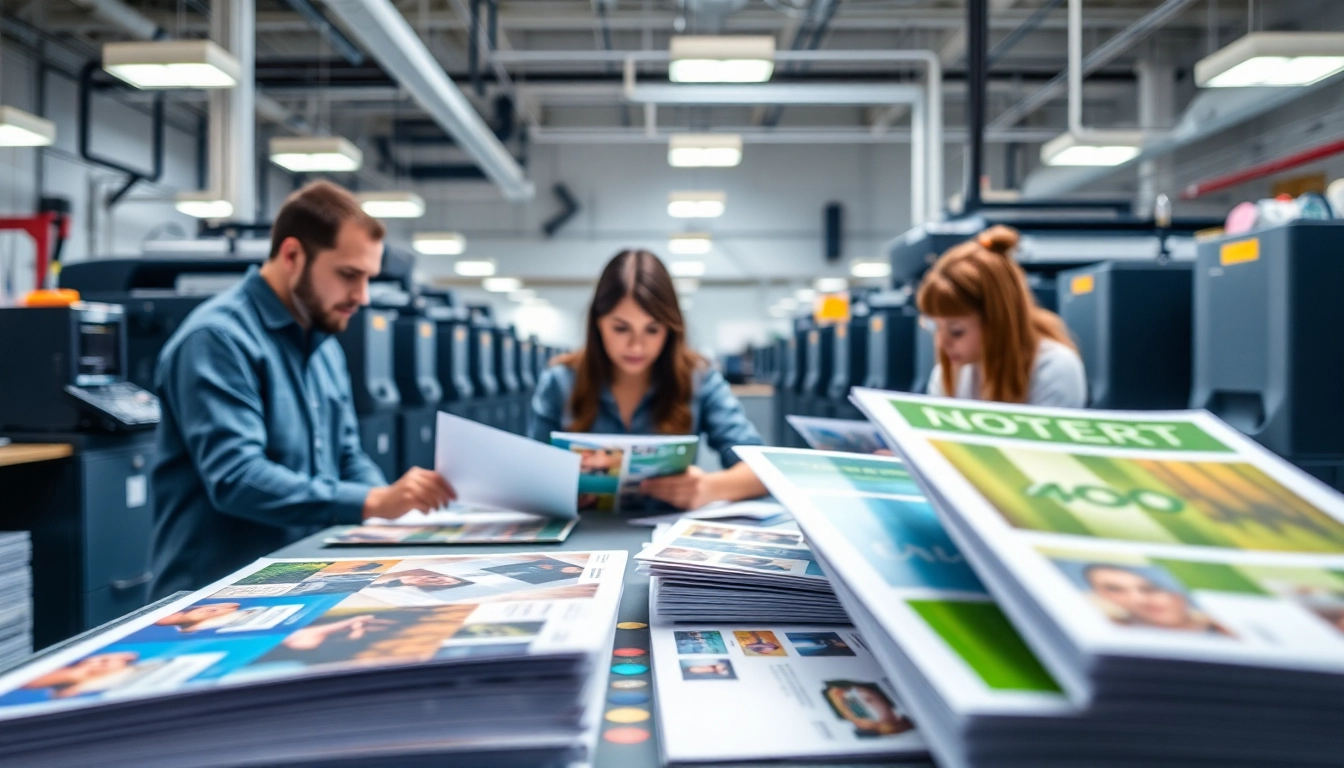Creating vibrant print campaigns for Atlas Direct Mail in a modern production facility.