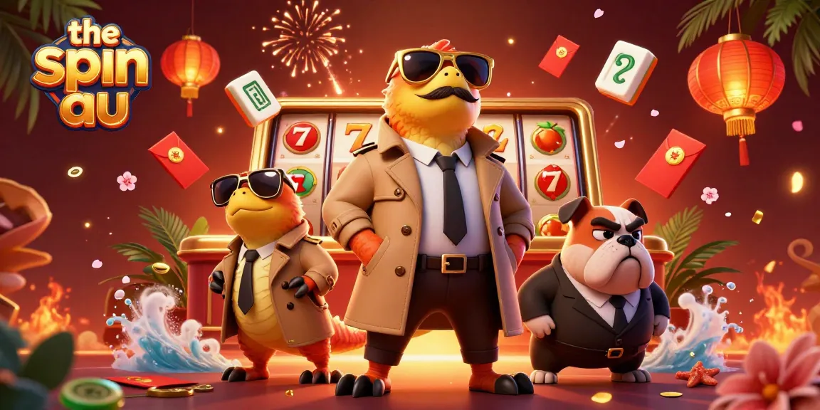 Experience thrilling winnings at the spin au with colorful slot symbols and fun casino ambiance.