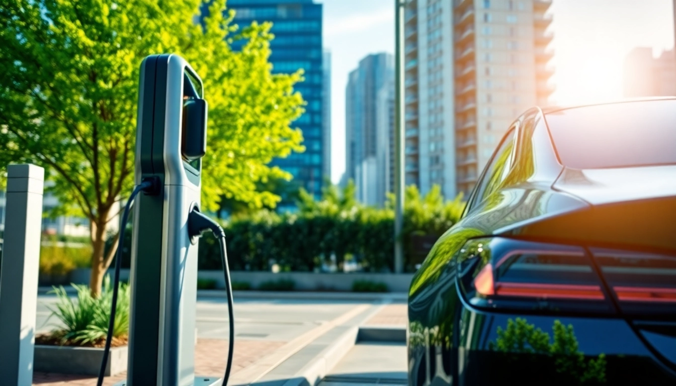 Laadpaal installatie bij 030laadpaal.nl, duurzame elektrische voertuigen opladen in de stad.